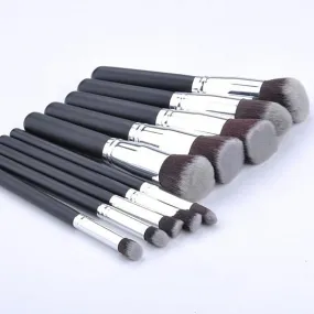 10 Pc Makeup Brush Set