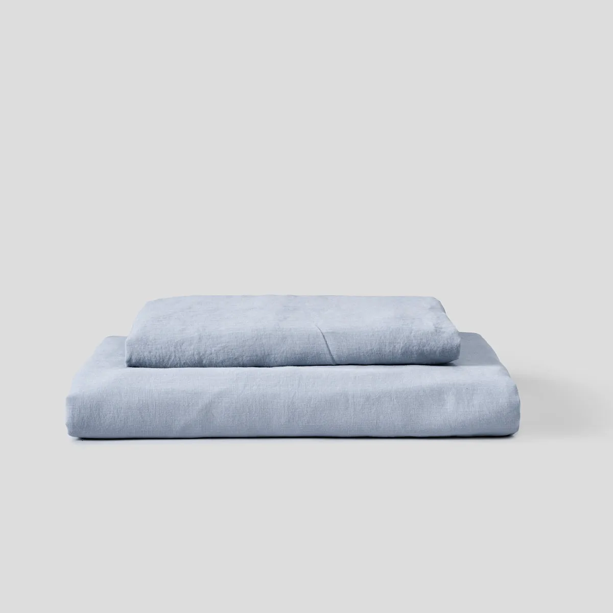 100% Linen Duvet Set Mist