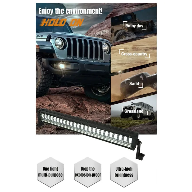 100W Single Row Offroad Atv Super Bright Bar Led Light