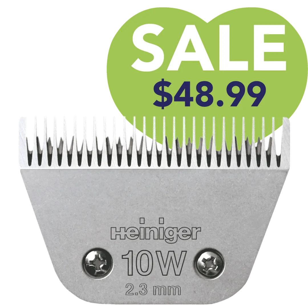 #10W Clipper Blade 2.3 mm by Heiniger