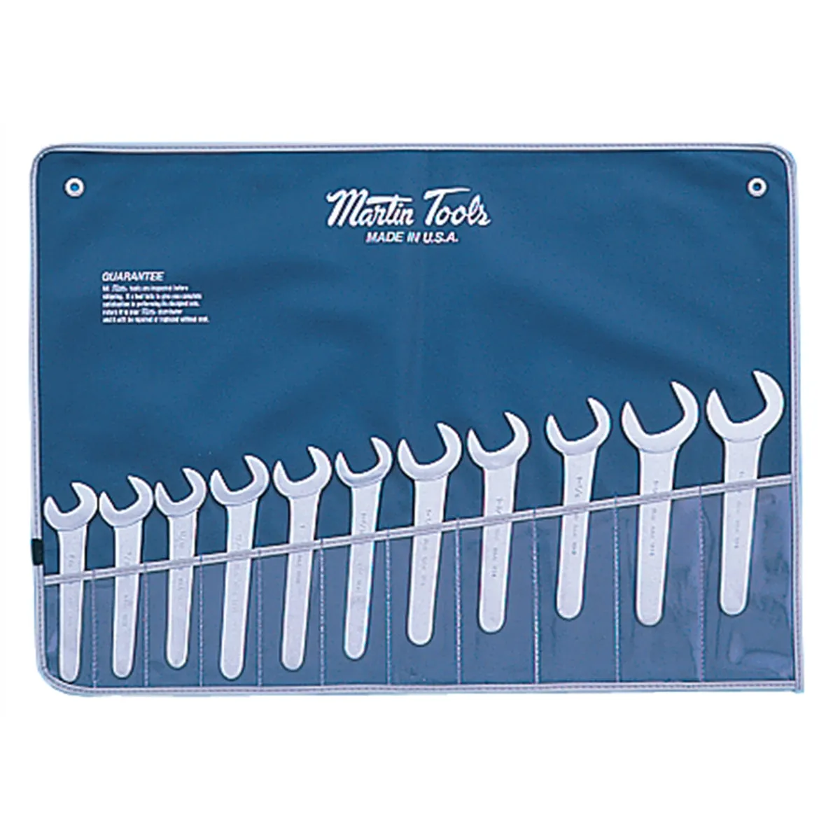 11 Piece 30 Degree Open End Service Wrench Set MRTSW11K