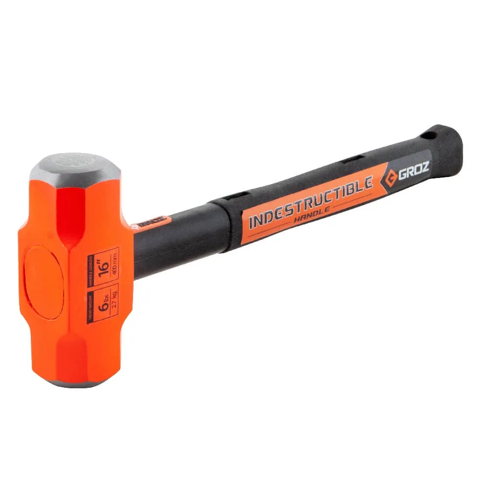 16" Indestructible Handle Sledge Hammer, 6 lb.