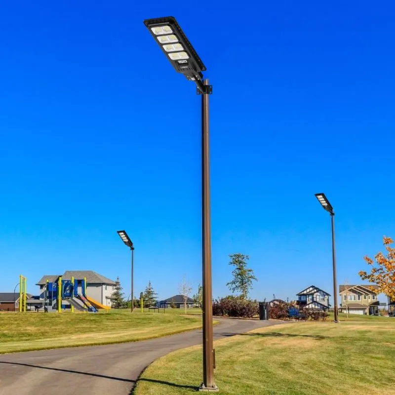 3 PACK 200W solar street lights 20000 lumens