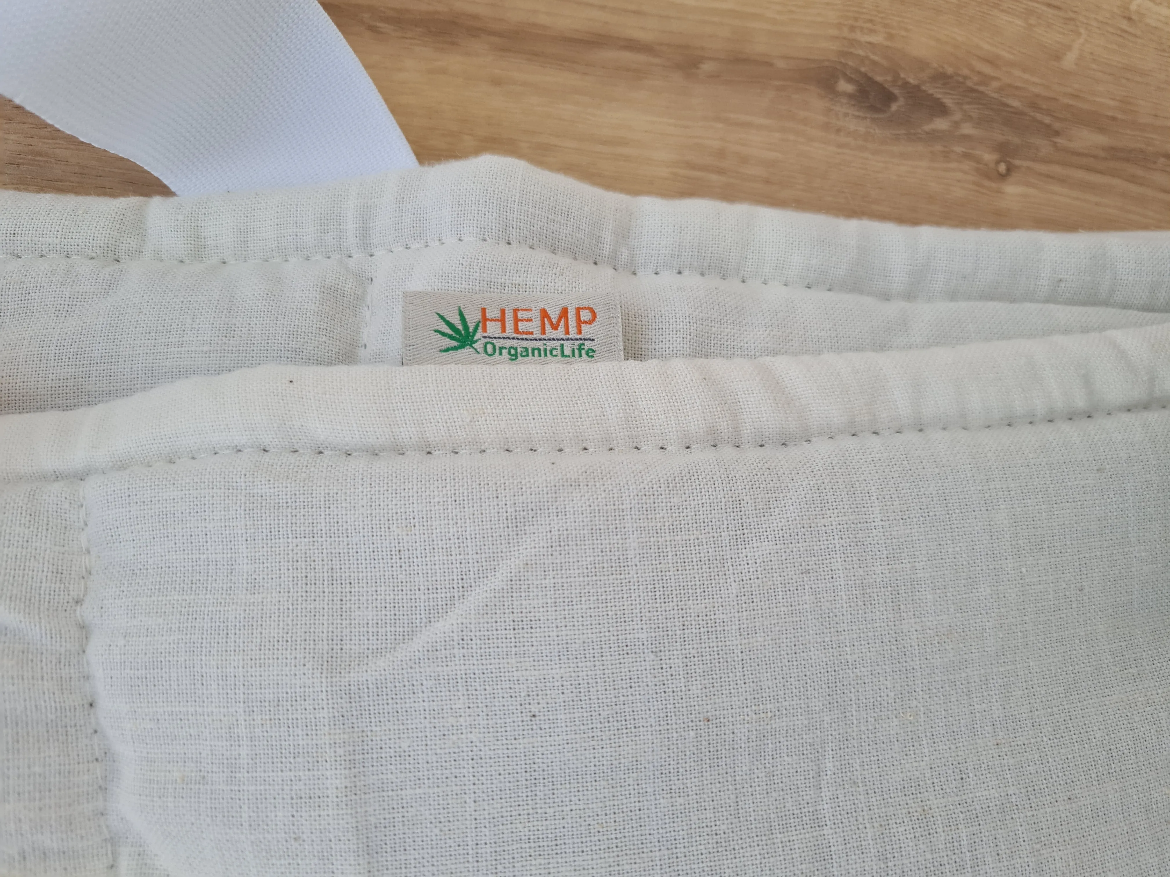 55" × 75" (140×190cm) HEMP mattress pad cover for futon depth 12" breathable Hemp fabric with hemp fiber filler inside earth friendly