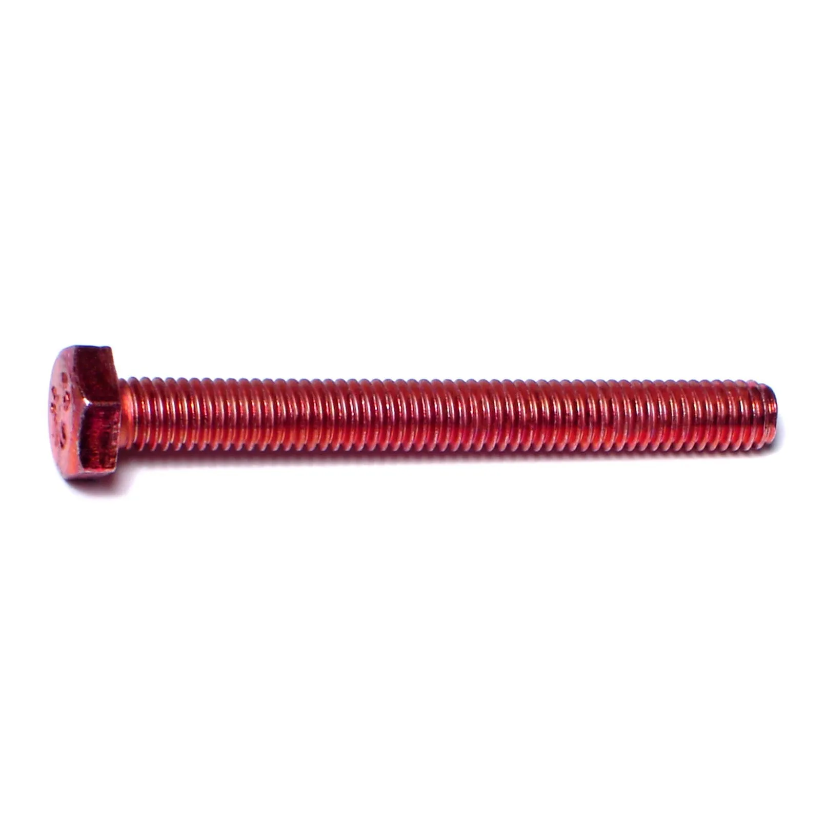 6mm-1.0 x 55mm Zinc Plated Class 8.8 Steel Coarse Thread Hex Cap Screws