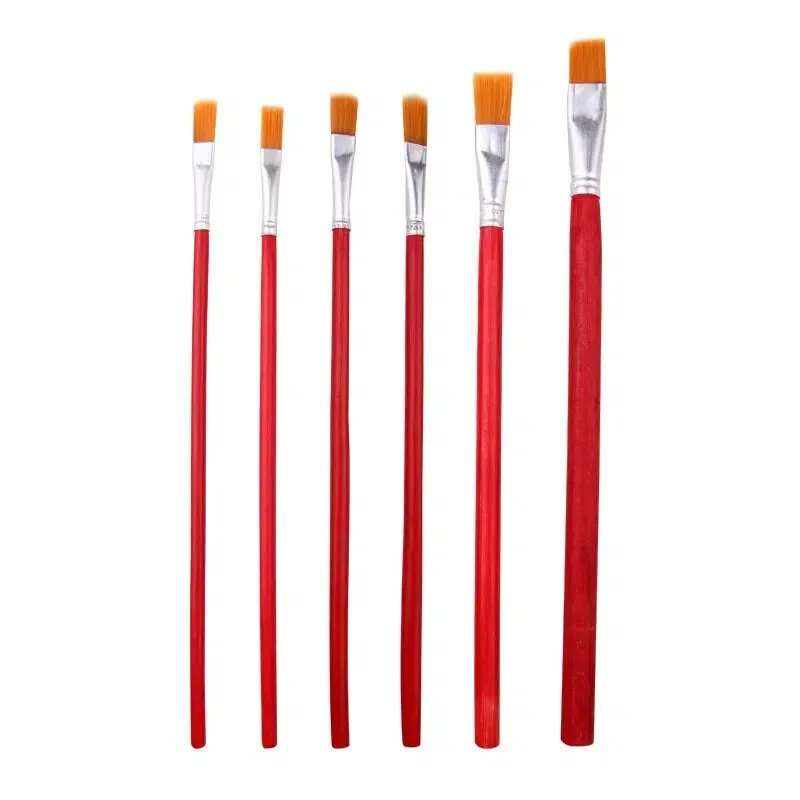 6pcs Painting Brush For Raw Painting Materials