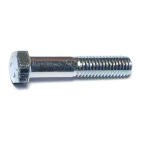 7/16"-14 x 2-1/4" Zinc Grade 5 Hex Cap Screws (50 pcs)