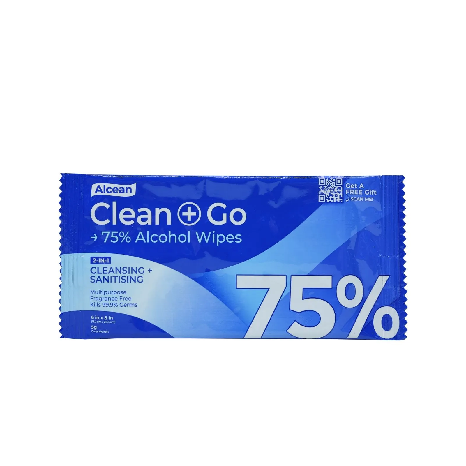 75% Alcohol Wipes 50s (individual packs)