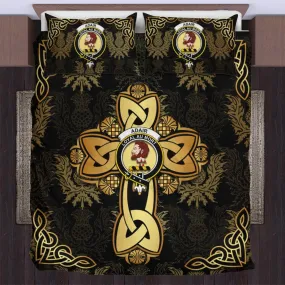 Adair Clan Bedding Sets Gold Thistle Celtic Style