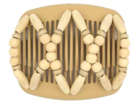 African Butterfly Hair Comb - Beada Blonde 96