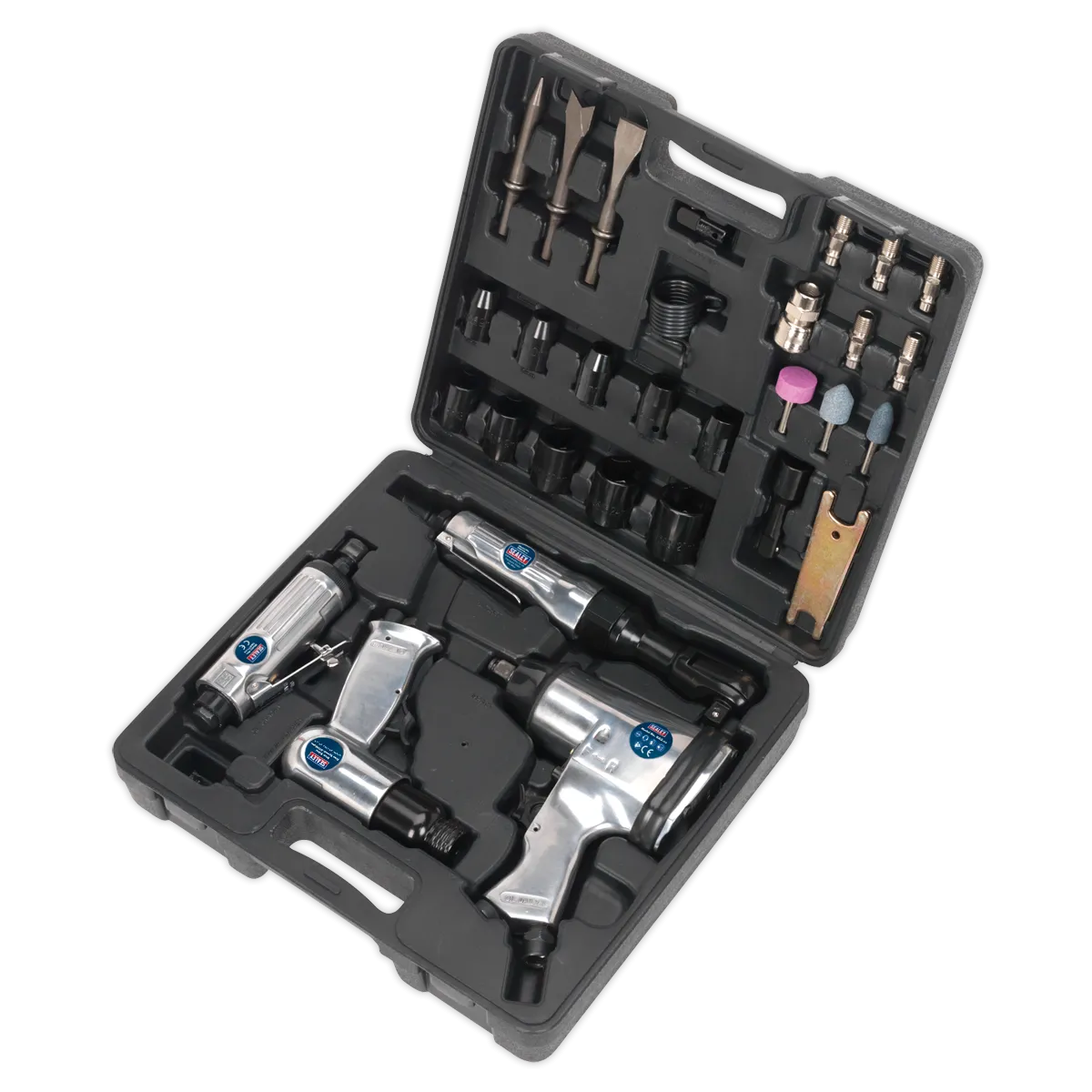 Air Tool Kit 4pc with Accessories