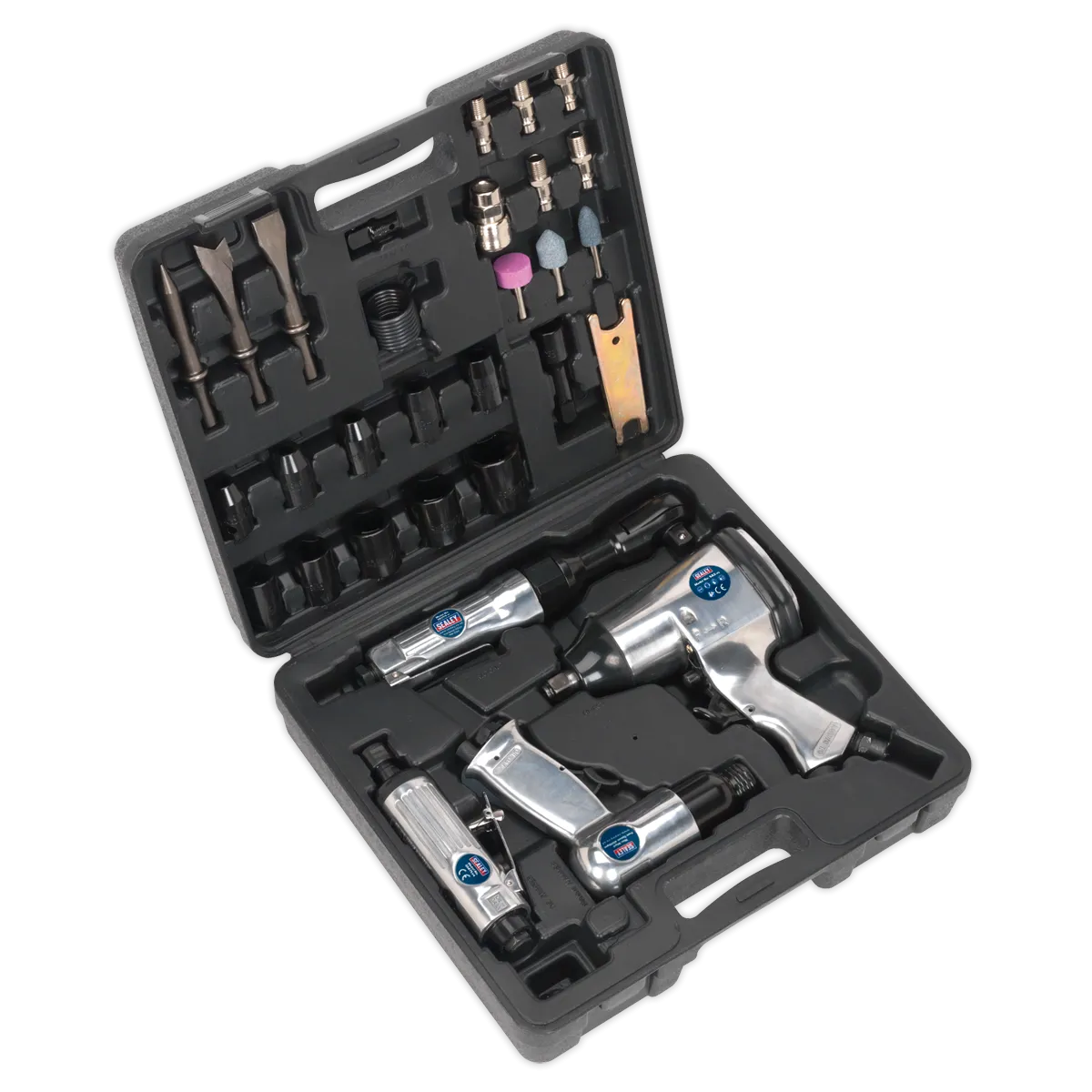 Air Tool Kit 4pc with Accessories