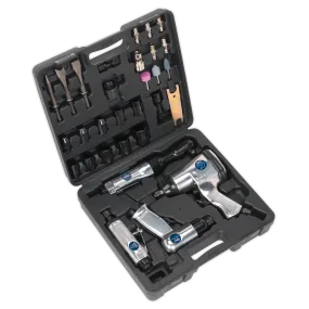 Air Tool Kit 4pc with Accessories