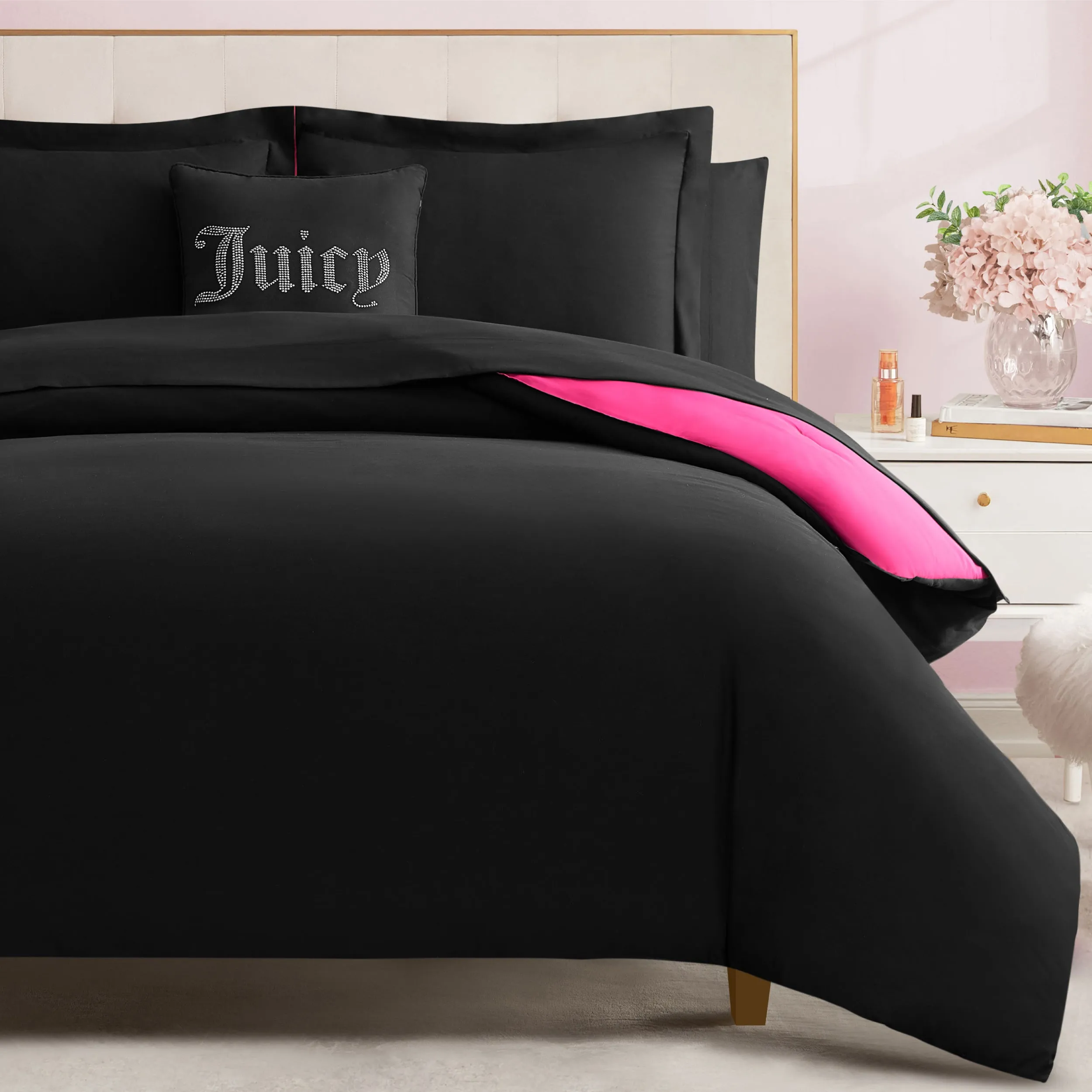 Alexis Solid Bed in a Bag Bedding Set