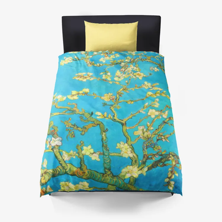 Almond Blossom 1890 Microfiber Duvet Cover