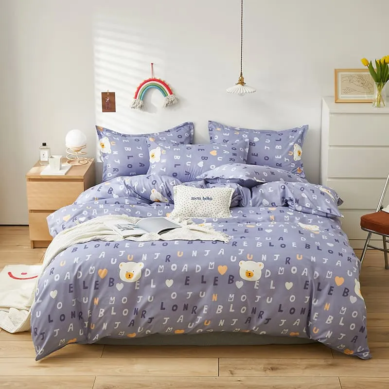 Alphabet Bear Love Bedding Sets