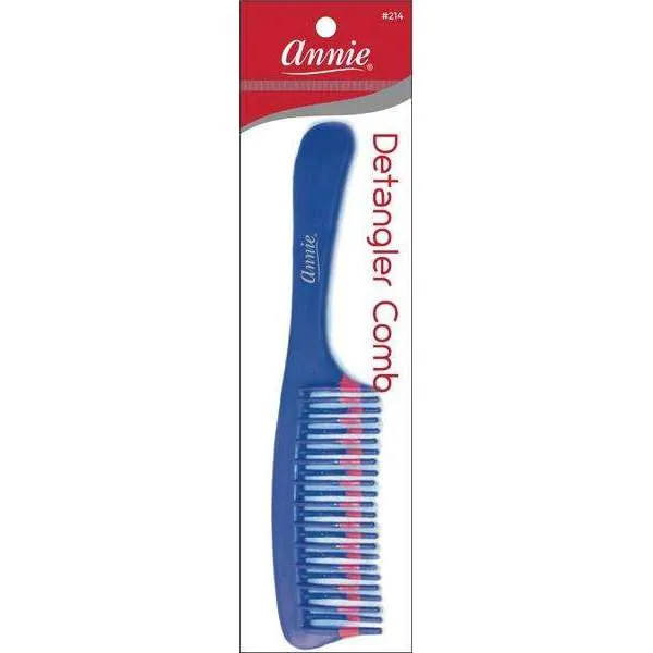 Annie Detangler Comb Asst Color Two Tone