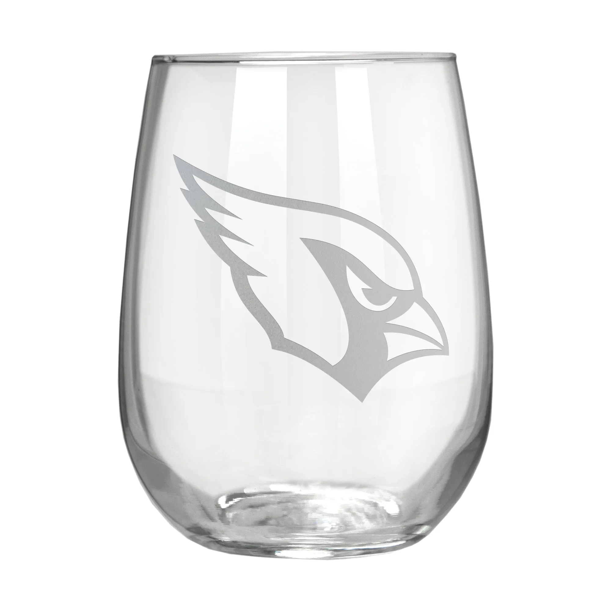 Arizona Cardinals 17 oz. Stemless Wine Glass