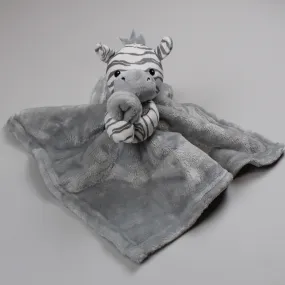 Baby Comforter - Grey Zebra