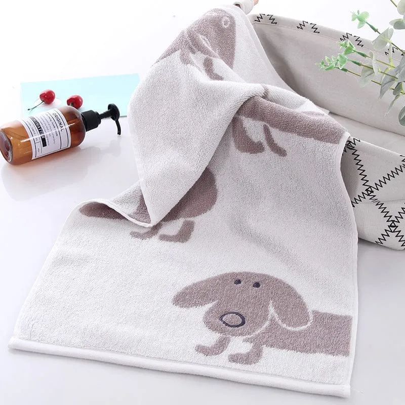 Bathroom Dachshund Towel Set