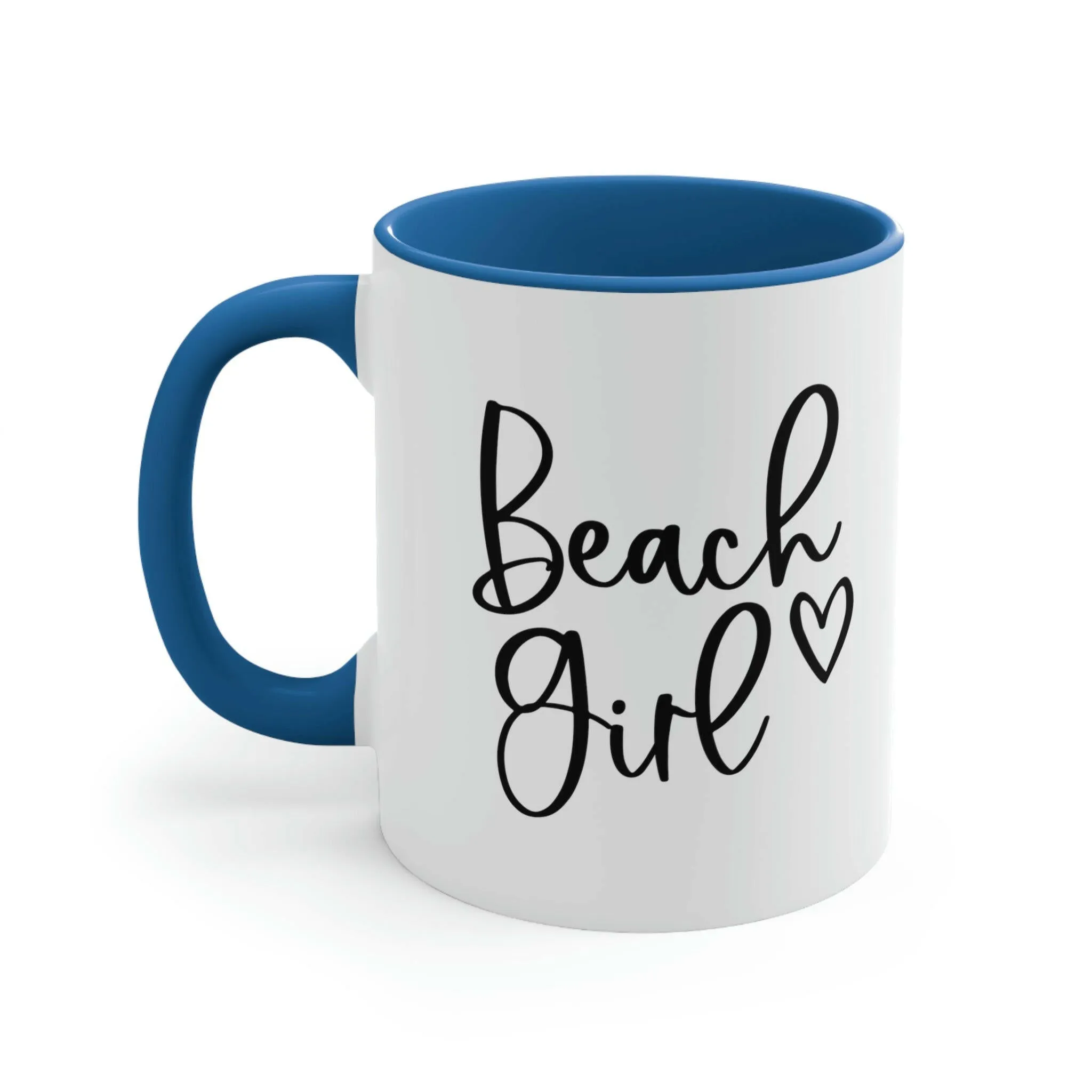 Beach Girl Ceramic Coffee Mug, 5 Colors