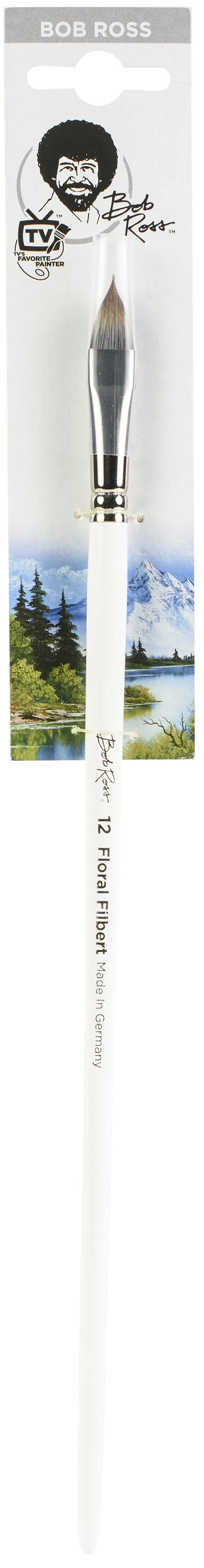 Bob Ross Floral Filbert Brush #12