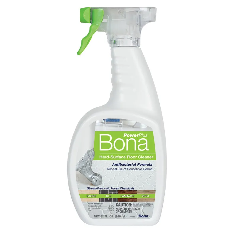 Bona PowerPlus Hard Surface Floor Cleaner Liquid 32 oz