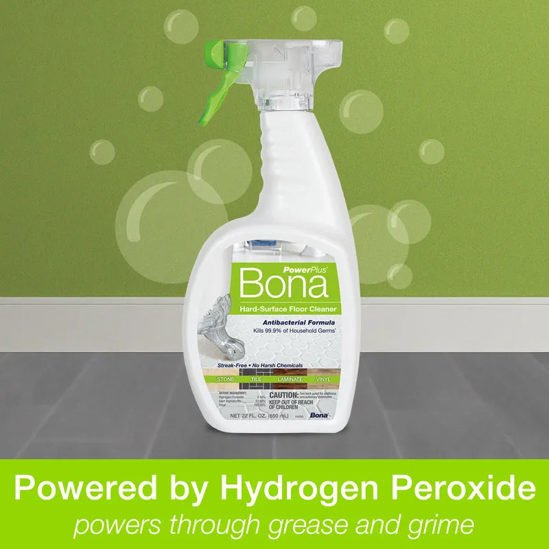 Bona PowerPlus Hard Surface Floor Cleaner Liquid 32 oz