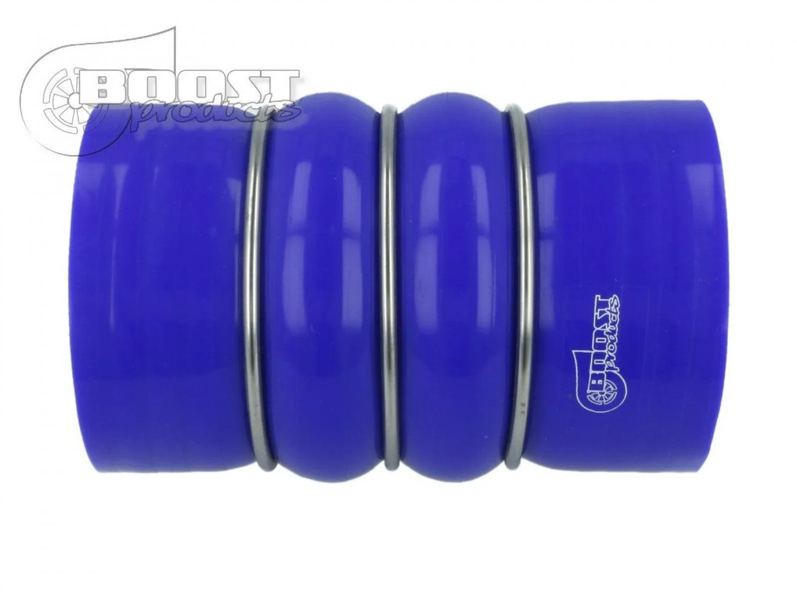 BOOST Products Silicone Coupler with Double Hump, 45mm (1-3/4') ID, Blue