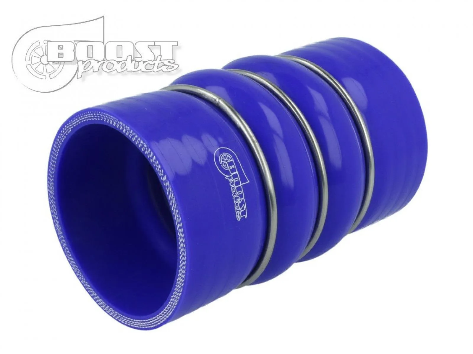 BOOST Products Silicone Coupler with Double Hump, 45mm (1-3/4') ID, Blue