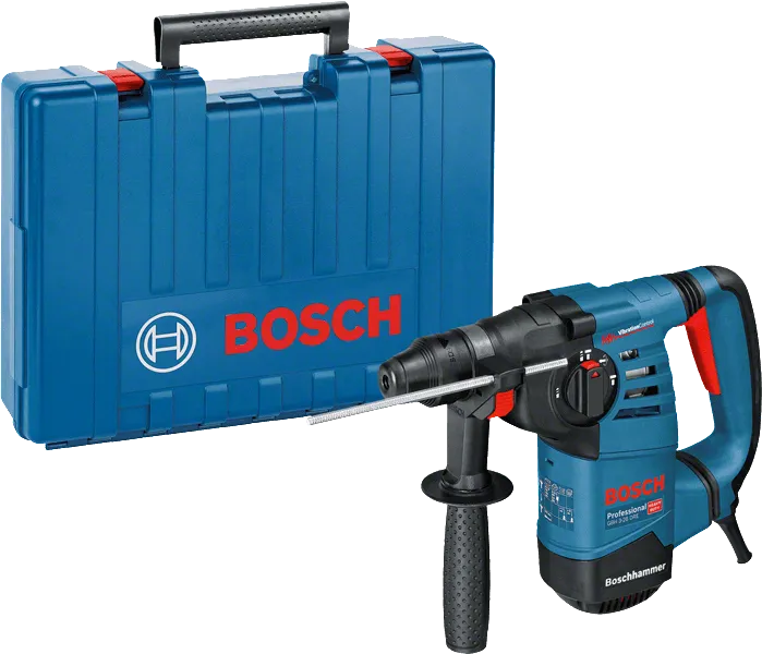 Bosch SDS Plus Rotary Hammer, 28mm, 800W, VSR, Electronic, Vib Control, 3-Modes, 5 J, 3.1kg, w/QC Chuck.