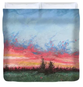 Burning Sky - Duvet Cover