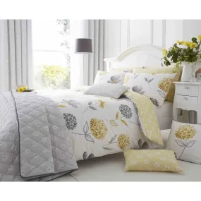 Caroline Duvet Cover Bedding Set - Lemon