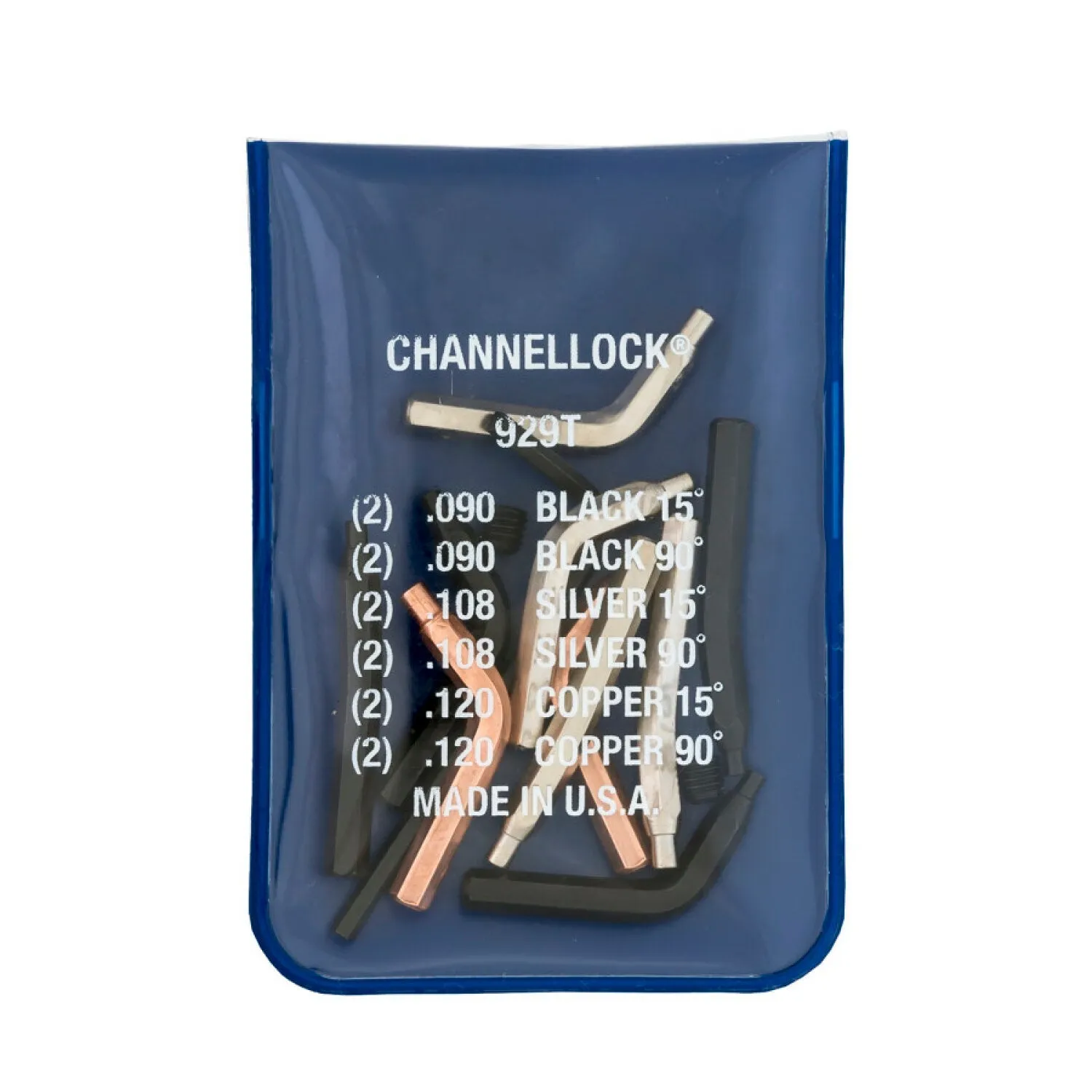 Channellock 929T 5 PC Universal Tip Kit