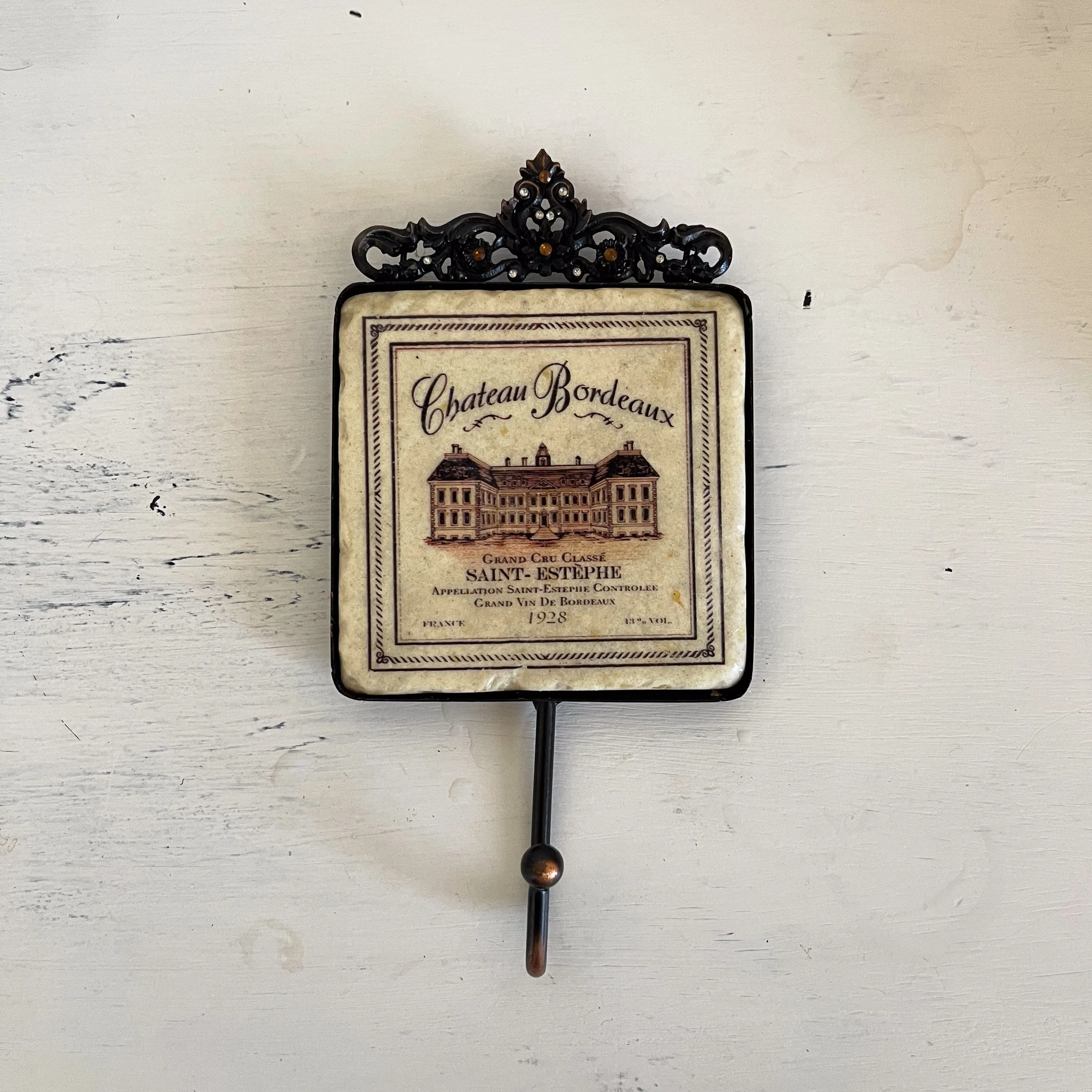 Chateau Bordeaux French Wall Hook