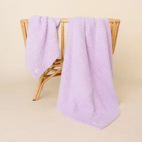 Chenille Blanket - Lilac - Small & Large