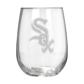 Chicago White Sox 17 oz. Stemless Wine Glass