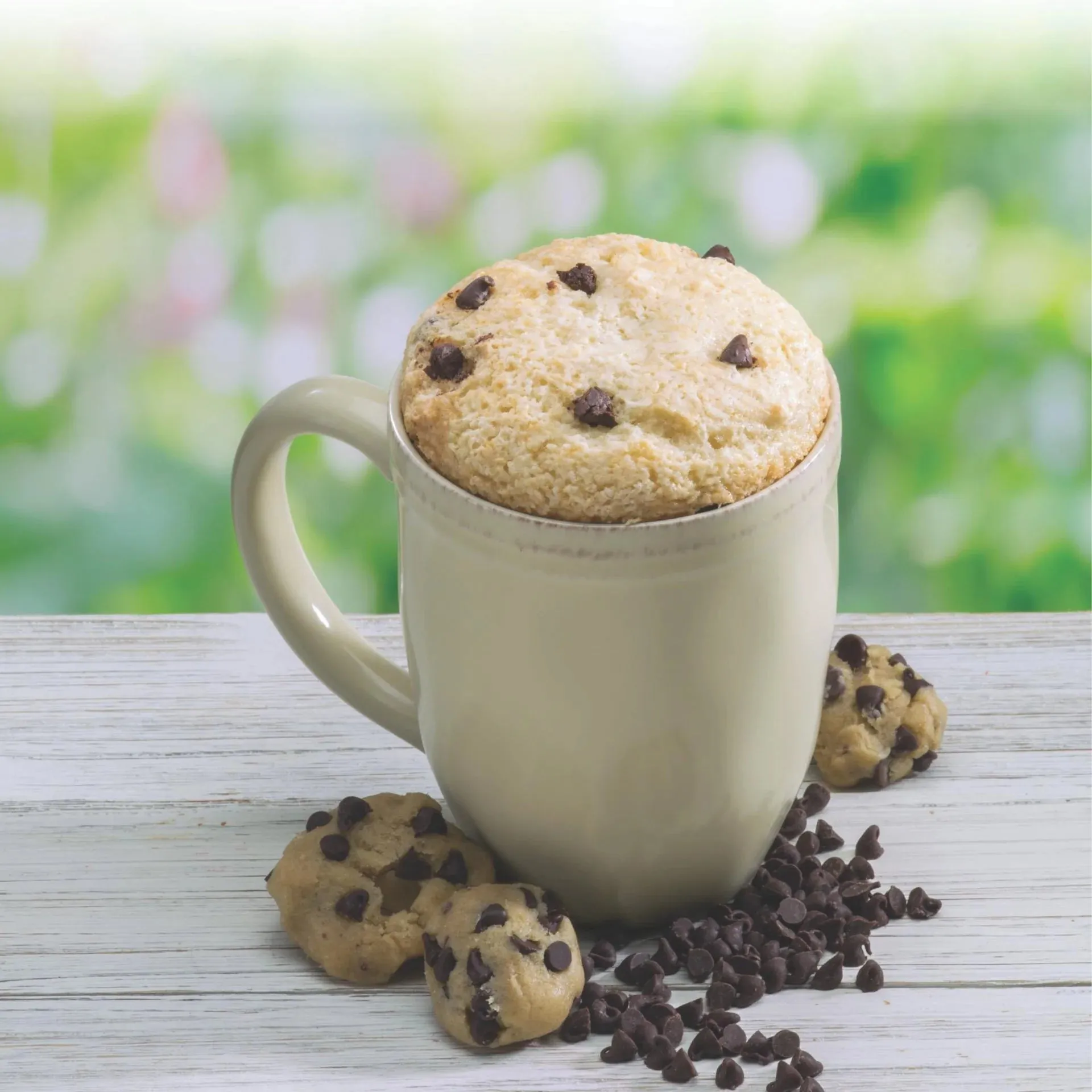 Chocolate Chip Cookie Dough Microwave Single