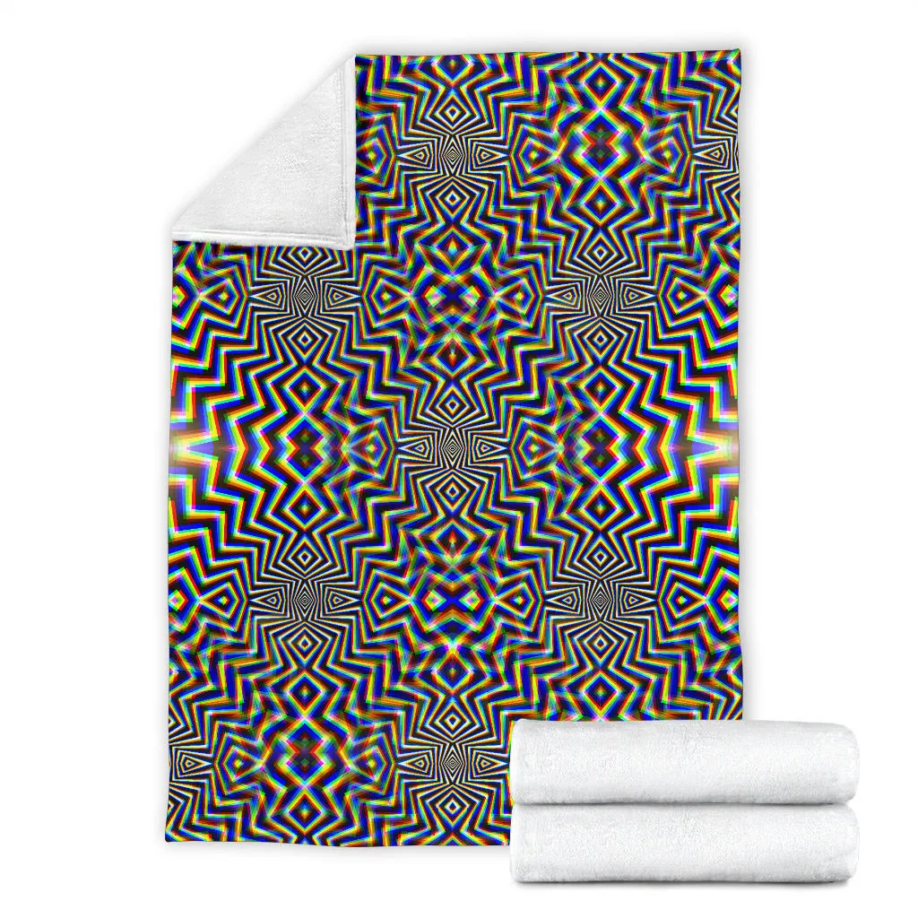 Chromadelic Micro Fleece Blanket