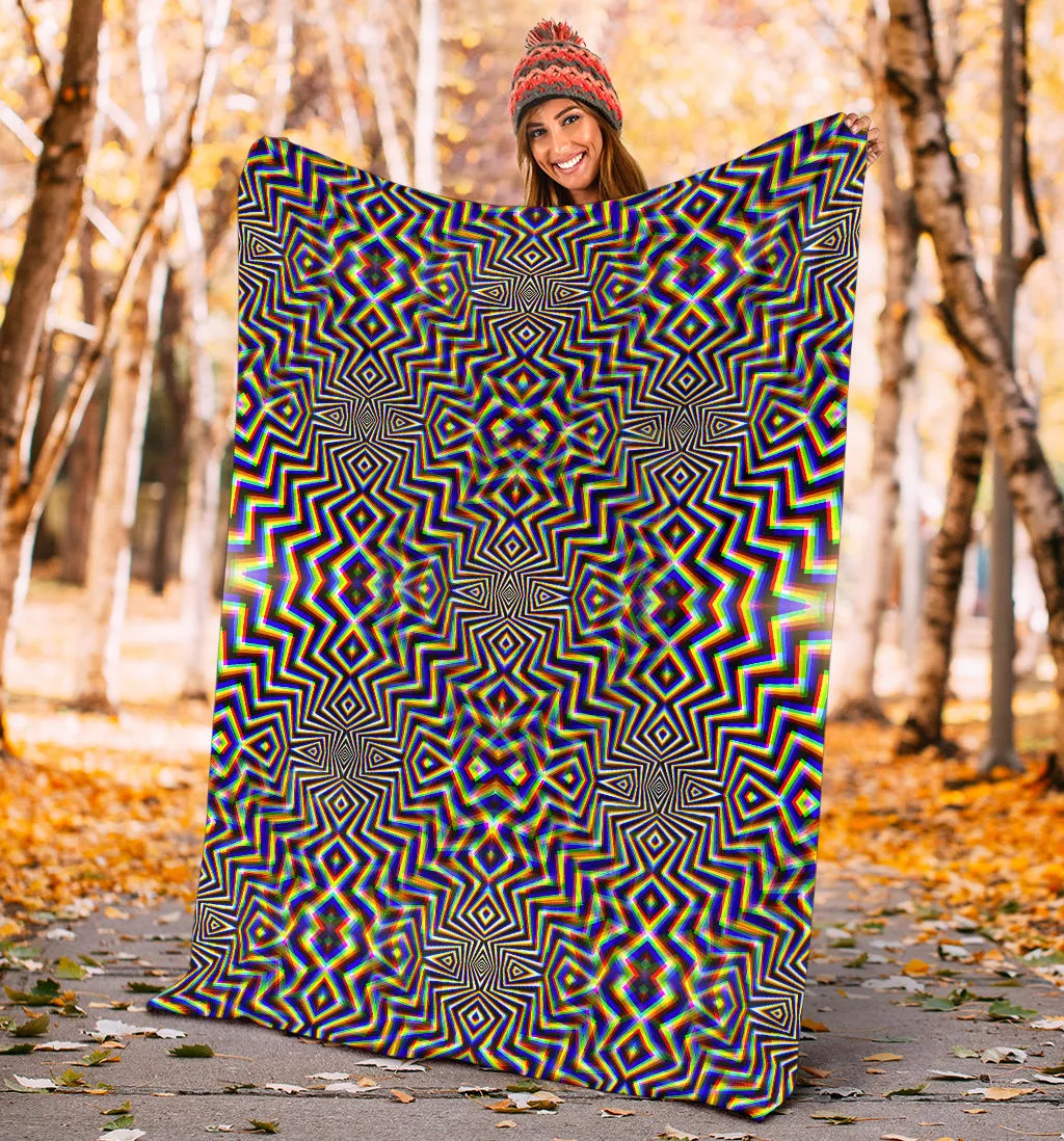 Chromadelic Micro Fleece Blanket