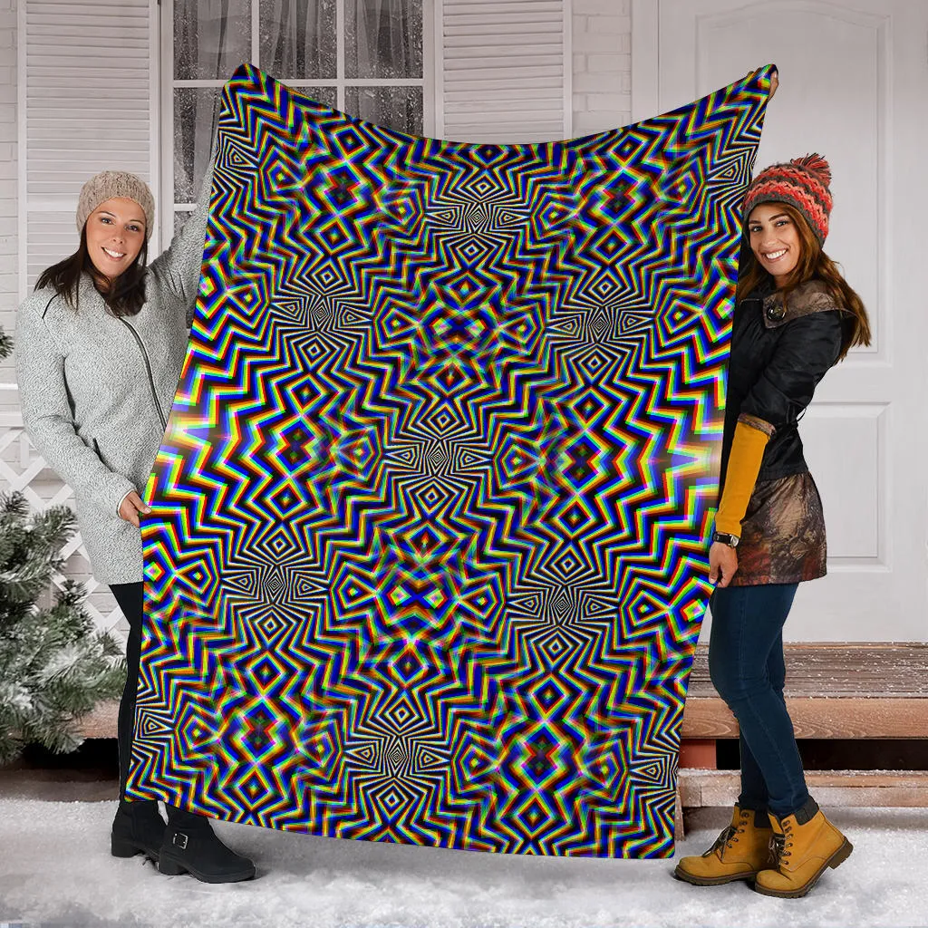 Chromadelic Micro Fleece Blanket