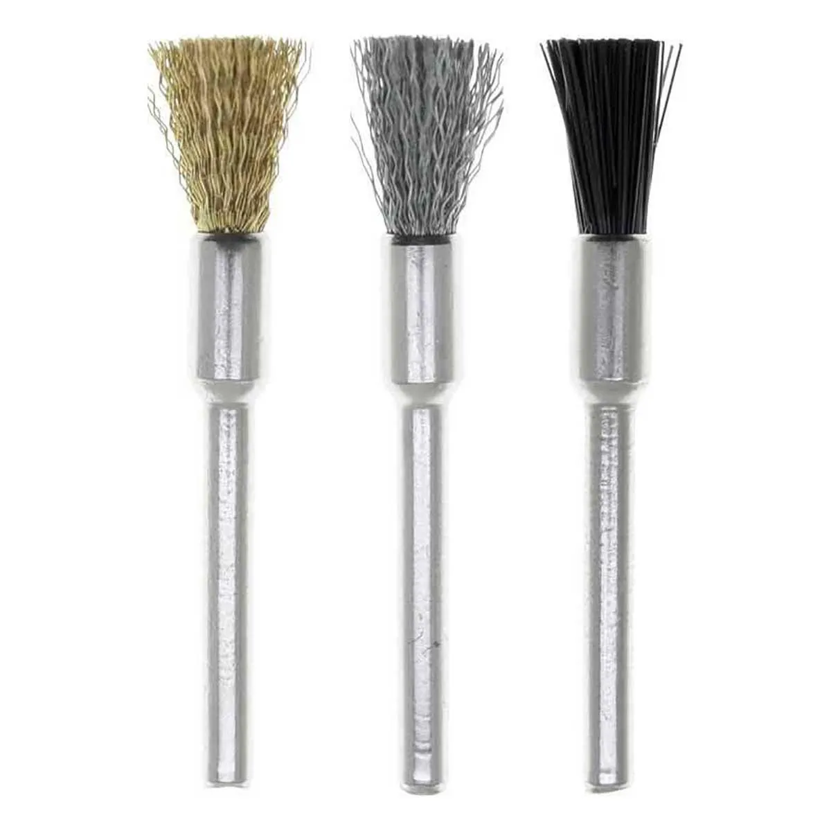 Cleaning Rotary Brush Set - 1/8 inch shank - 17pc