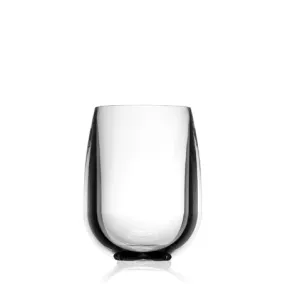 Clear Outdoor Stemless Wine Glass