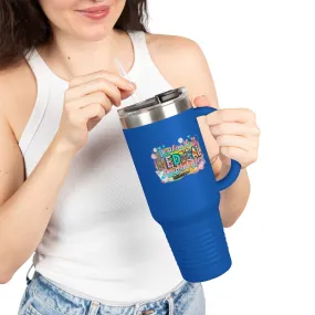 Colorful Insulated Travel Mug - Perfect for Medical Professionals