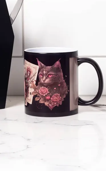 Colour Changing Mug | Rebel Rose