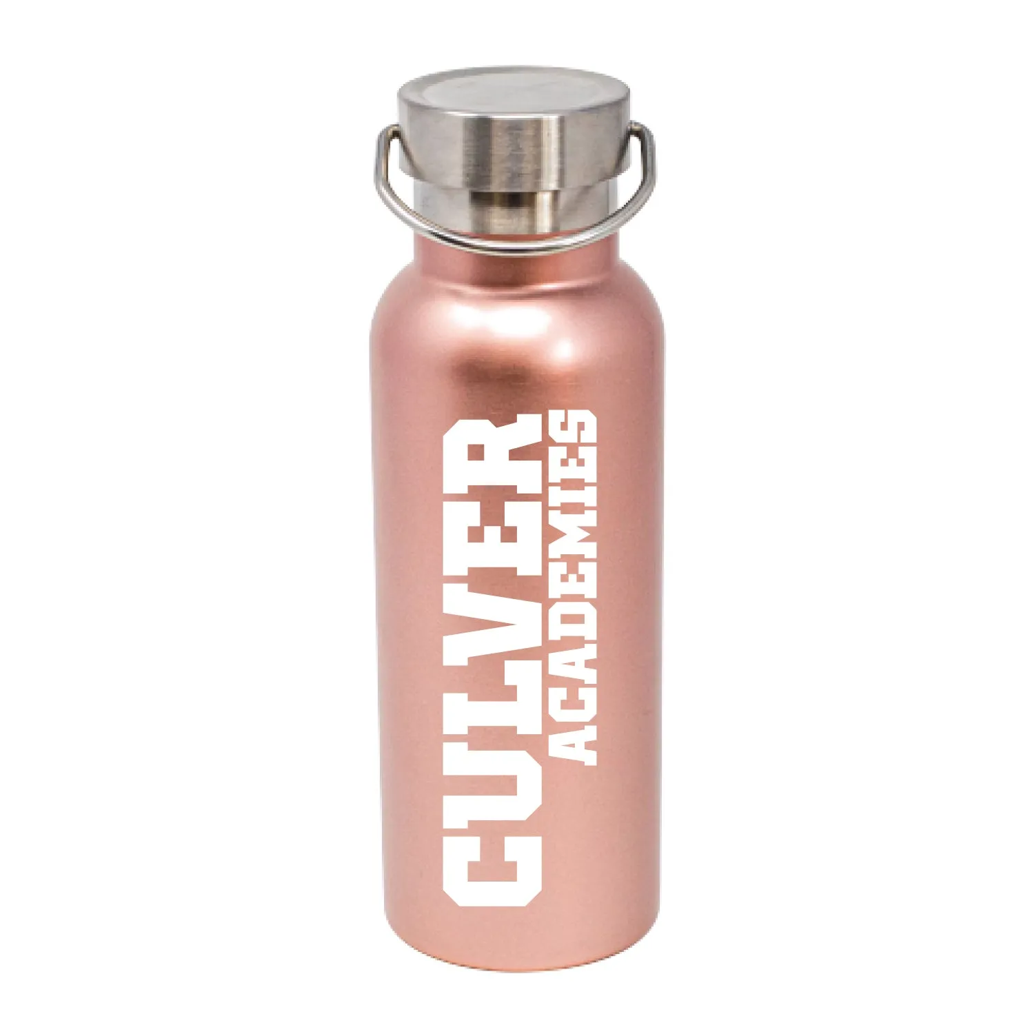 Culver Academies Caribe Bottle - 17oz - Matte Rose Gold