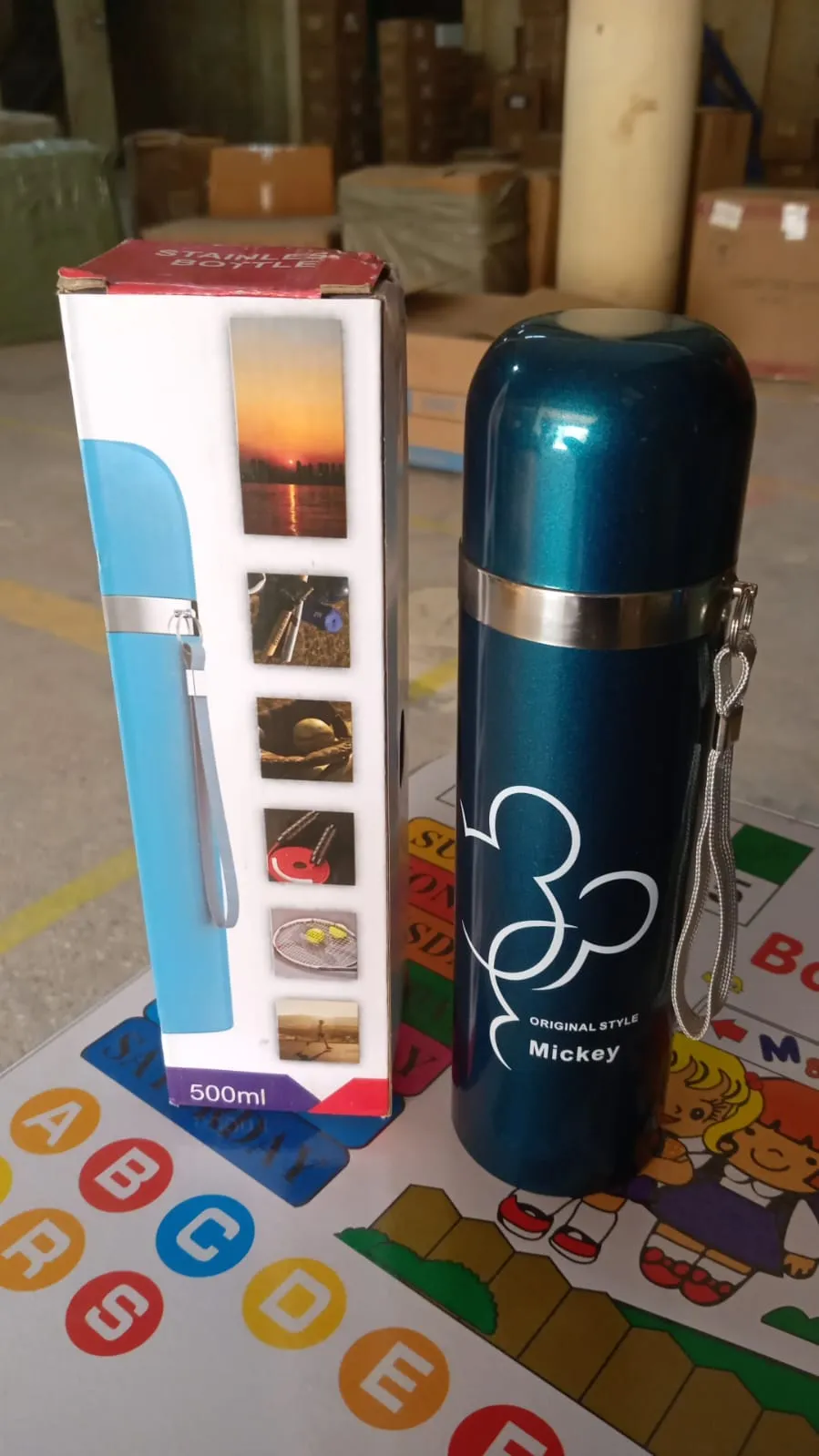 Customize Stainless Steel Thermal mug / Water Bottle, vacuum flask (500 ML / 1 Pc / Mix Color)