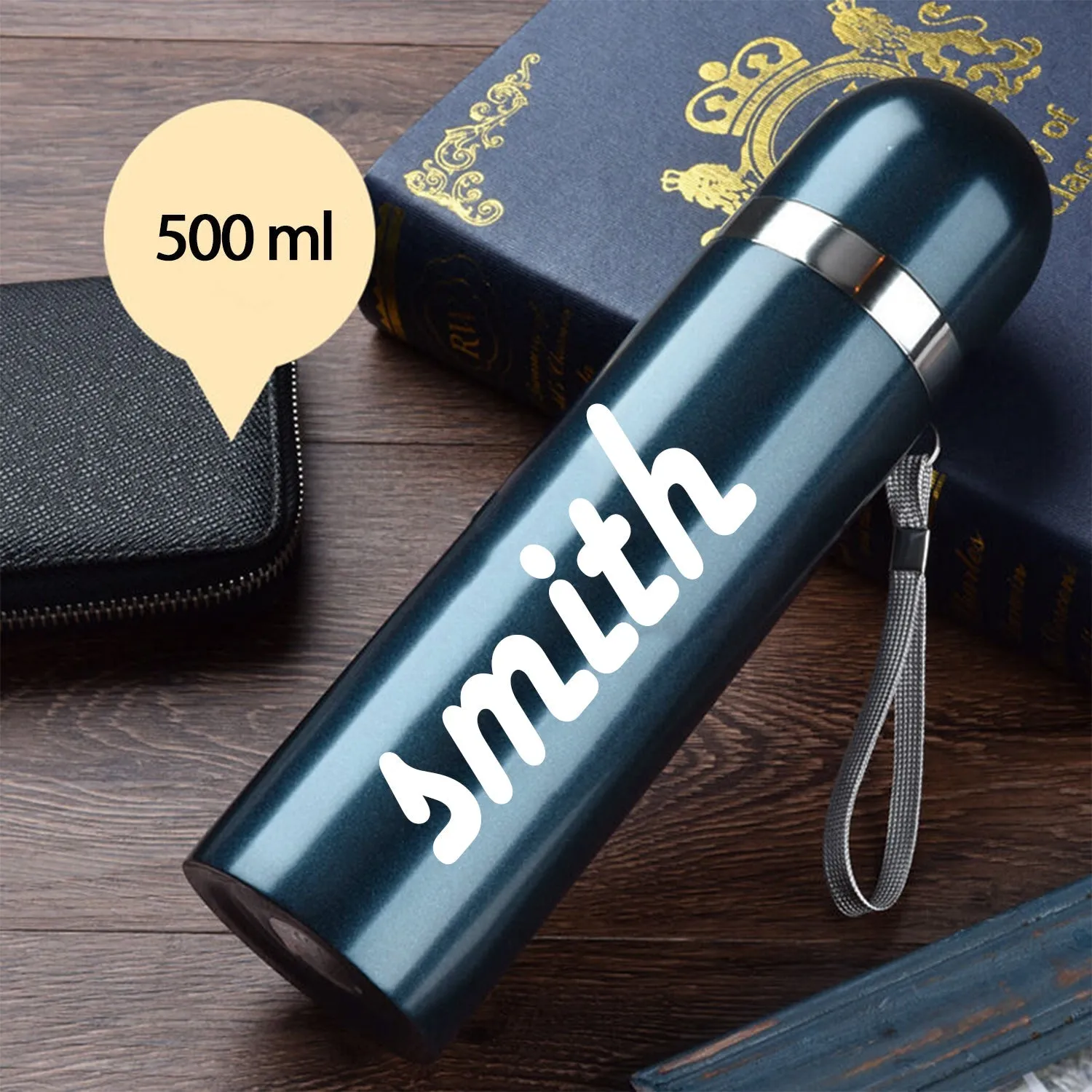 Customize Stainless Steel Thermal mug / Water Bottle, vacuum flask (500 ML / 1 Pc / Mix Color)