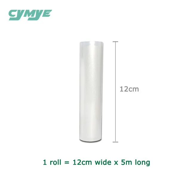 Cymye 1 Roll Hight quality Vacuum Sealer Food Saver Bag for Kitchen Vacuum Storage Bags