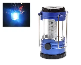 Dimmable 12 LED Camping Light with Compass - Blue